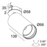 Delta Light SPY 66 CLIP TW Deckenlampe