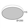 Delta Light SUPERNOVA LINE 125 Plafonnier / Lampe suspendue