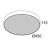 Delta Light SUPERNOVA LINE 95 Plafonnier / Lampe suspendue