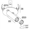 Delta Light UHO CLIP 2 Lampe de plafond