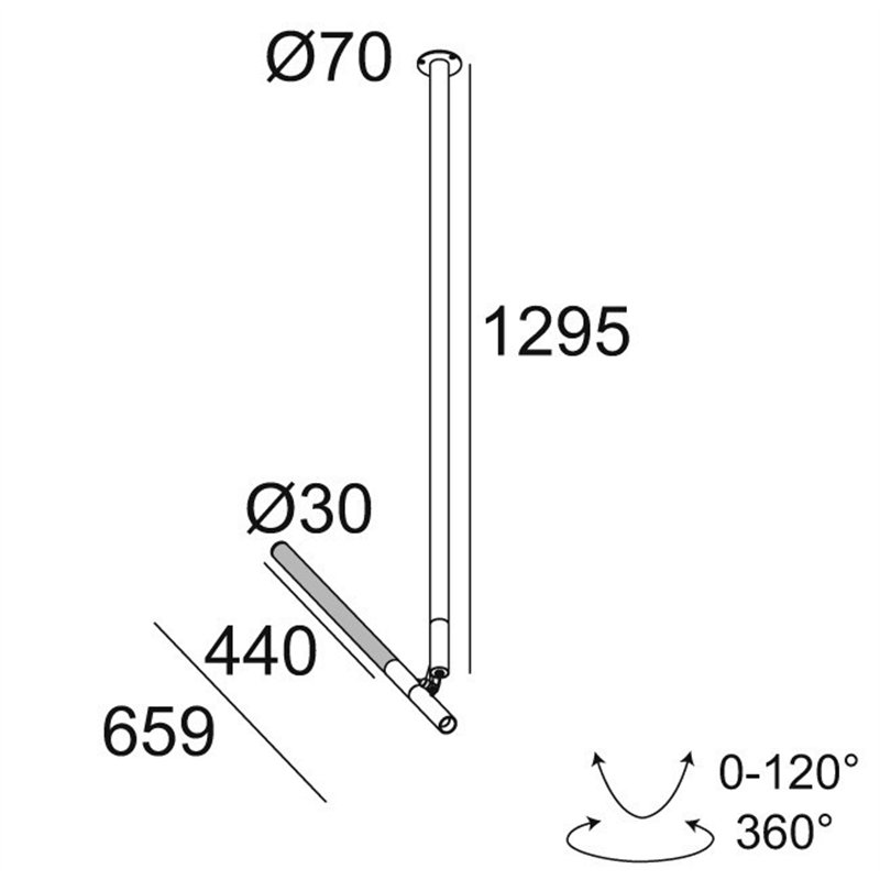 Delta Light XY180 S121 MINI Plafonnier