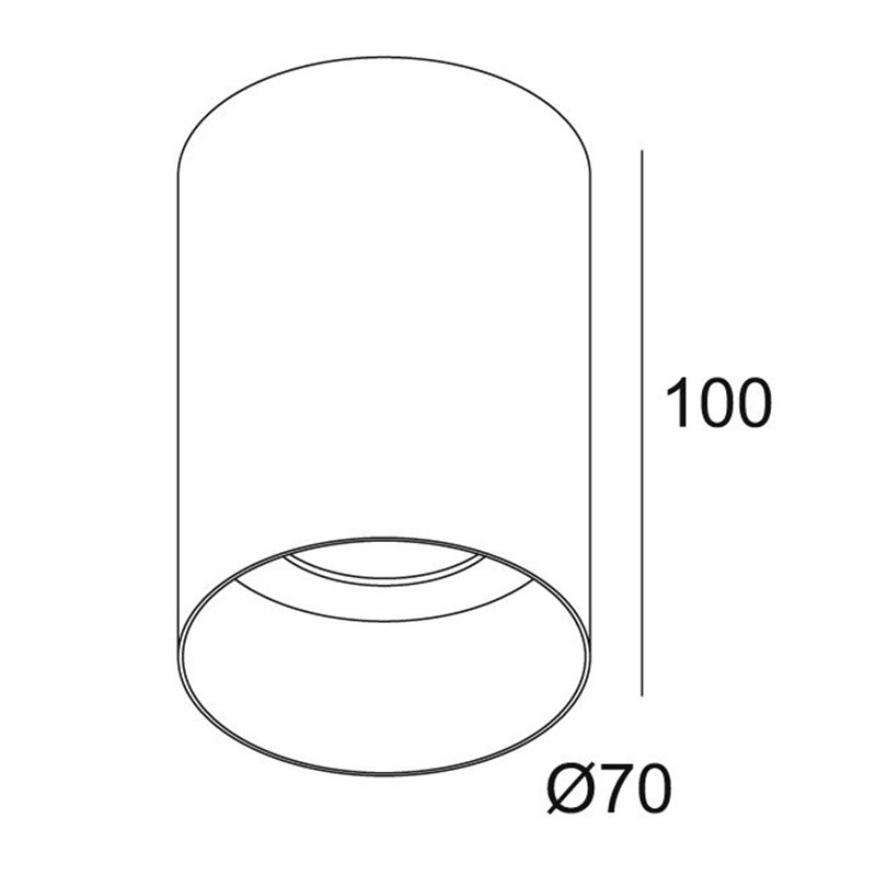 Delta Light QOBY R AC Plafonnier