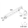 Delta Light SPY 52 WALLWASH Plafonnier