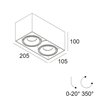Delta Light MINIGRID On 250 DIM8 Deckenlampe