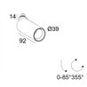 Delta Light Spy 39 Plug Soft plafonnier