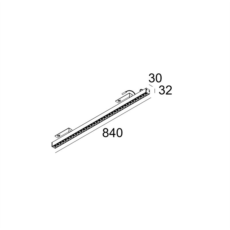 Delta Light D-LINER 30 INF LOC2 838 RD Plafonnier