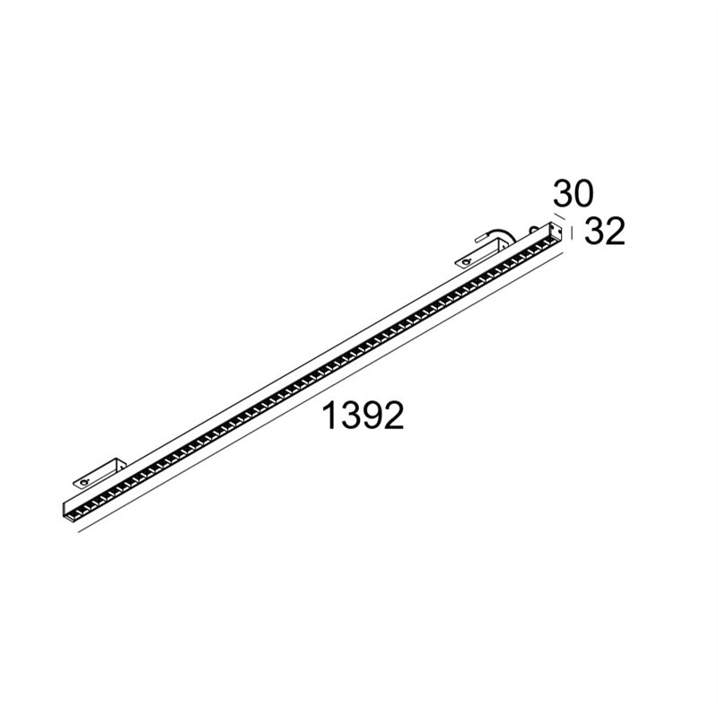 Delta Light D-LINER 30 INF LOC2 1390 RD Plafonnier