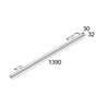 Delta Light D-LINER 30 SBL LOC3 1390 RD Deckenlampe