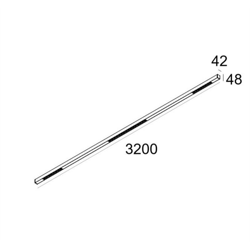 Delta Light INFORM 40 SQ 320 DOWN TW 1 DT8 DIM5 Plafonnier