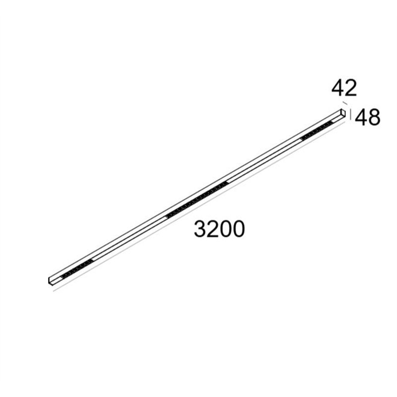 Delta Light INFORM 40 SQ 320 DOWN DIM5 Plafonnier