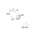 Delta Light SPY 52 CLIP HE Deckenlampe