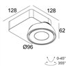 Delta Light TWEETER M ON 1 DIM8 Plafonnier / Applique