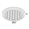 Delta Light HONEYCOMB 57 DOUBLE USE