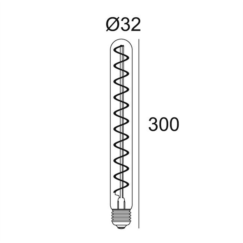 Delta Light LED FILAMENT T30 E27 8W 2200K
