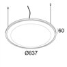 Delta Light SOLI - SHHH PLUS 90/4 LIGHT GREY DIM5 Schienenbeleuchtung