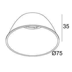 Delta Light SPY 66 REFLECTOR 18°