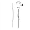 Delta Light SUSPENSION SET 28 3x0,75 3m