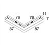 Delta Light SL19 - CONNECTOR 48V - 90°