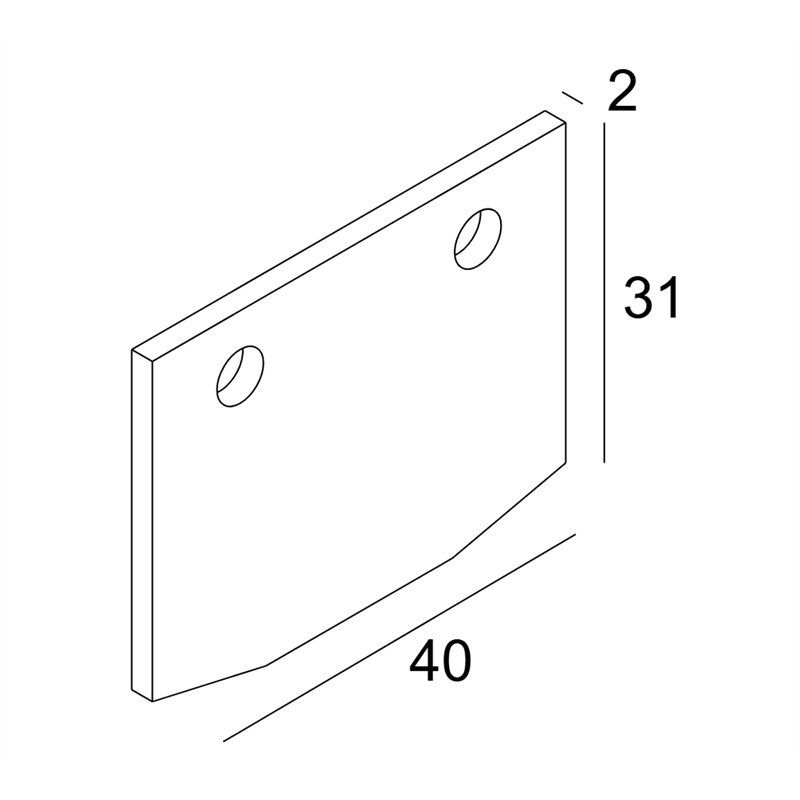 Delta Light Spl14 - End Cap