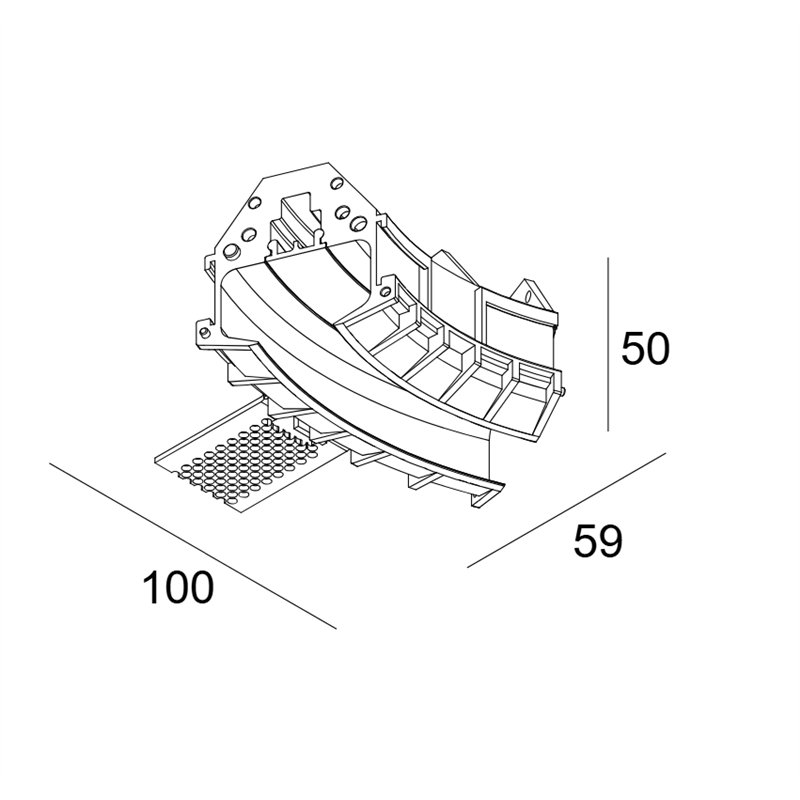 Delta Light Spm20 - Corner Set - R 45° S