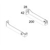 Delta Light Wall Bracket Set 200