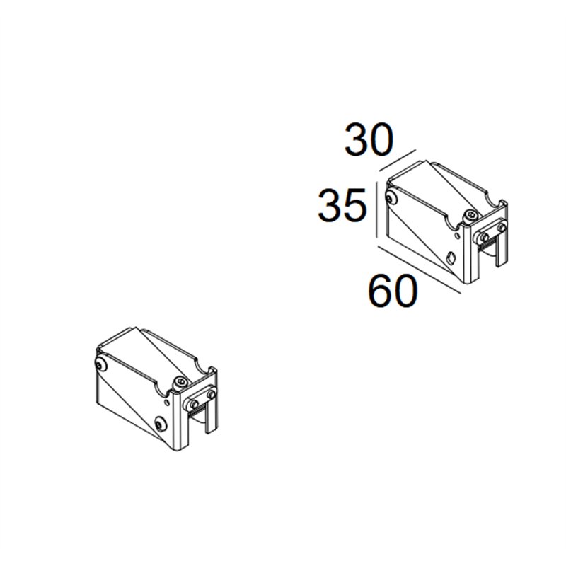 Delta Light Wall Bracket Set 60