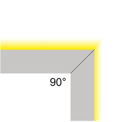 Delta Light BL - CORNER 90° EXT