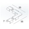 Delta Light FTL35 - CORNER 90°