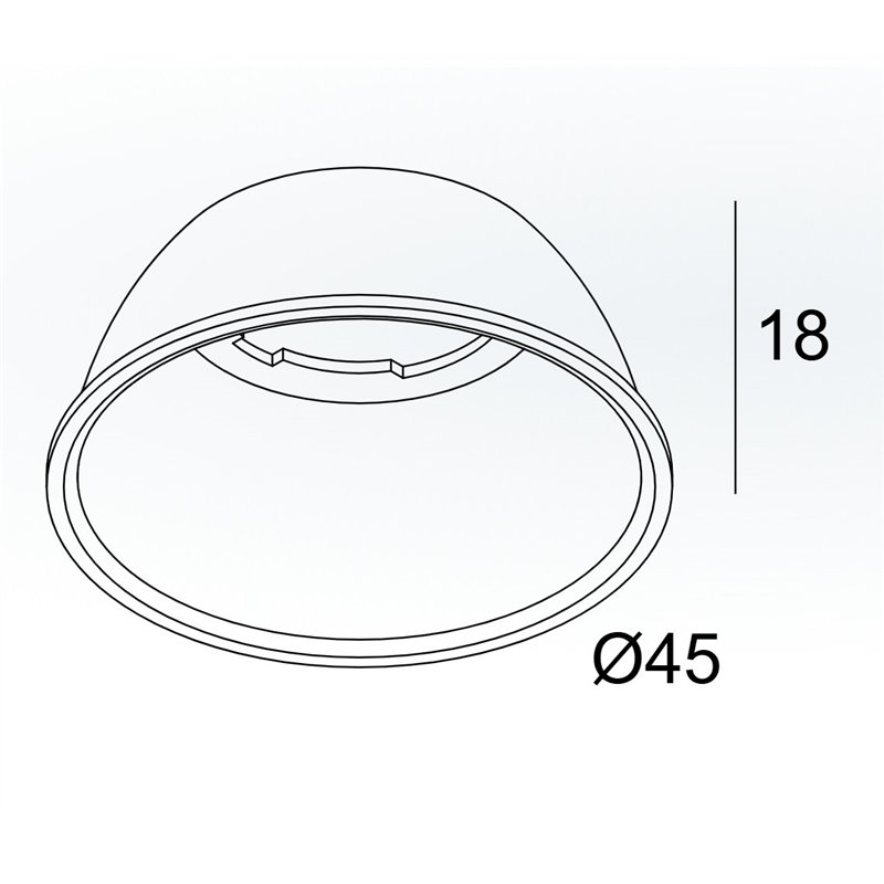 Delta Light Spy Reflector 30°