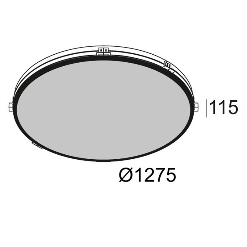Delta Light SUPERNOVA LINE TRIMLESS 125 TW DIM5 Spot encastré