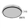 Delta Light SUPERNOVA LINE TRIMLESS 65 TW DIM5 Spot encastré