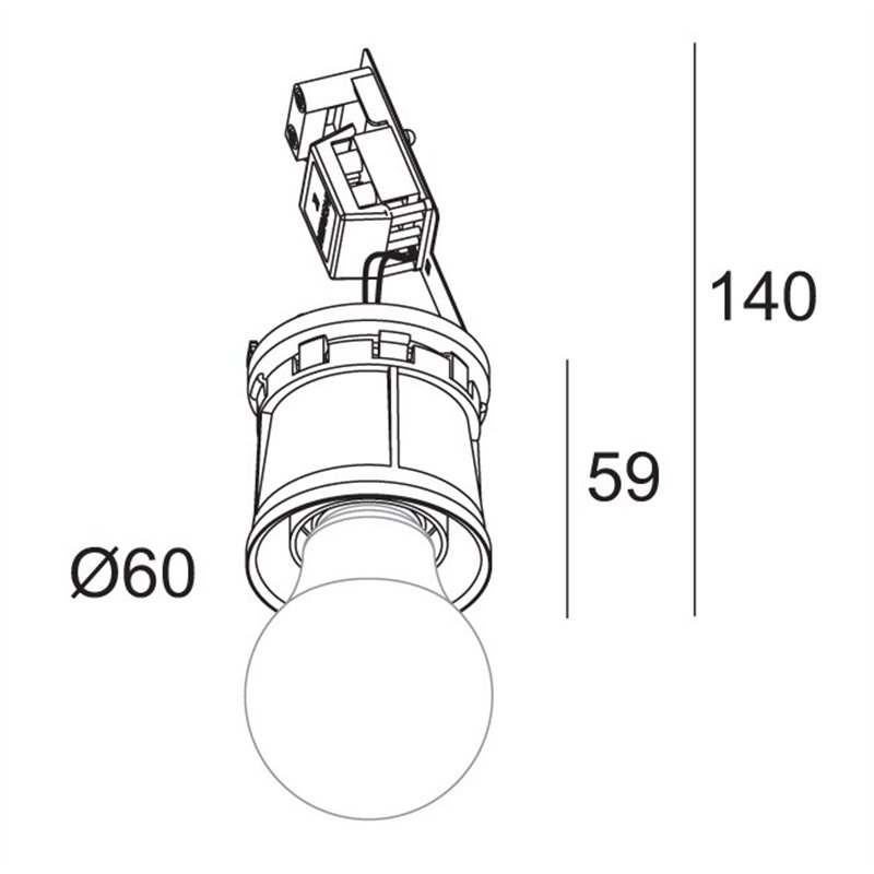 Delta Light TWENTY-7 TRIMLESS Spot encastré