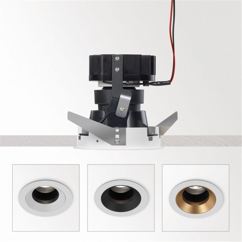 Delta Light iMAX II ROUND ADJUSTABLE LP Einbaustrahler