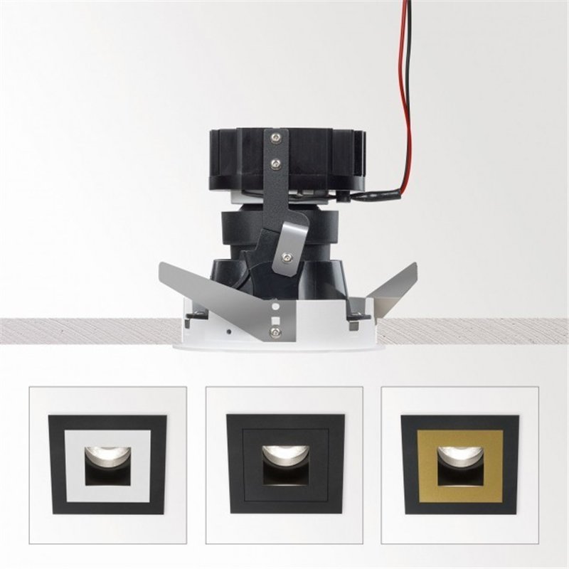 Delta Light iMAX II SQUARE ADJUSTABLE LP Einbaustrahler