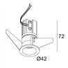 Delta Light MICROSPY IN Spot encastré