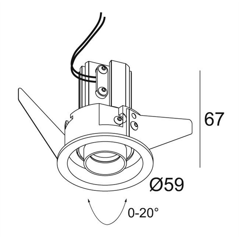 Delta Light MICROSPY IN OK Einbaustrahler