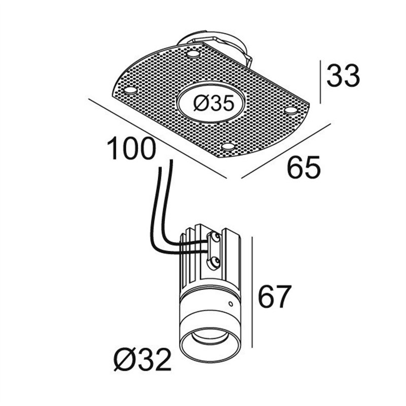 Delta Light MICROSPY IN TRIMLESS Spot encastré