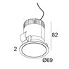 Delta Light MINI PARTOU IP Einbaustrahler