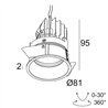 Delta Light DEEP RINGO OK LED Spot encastré