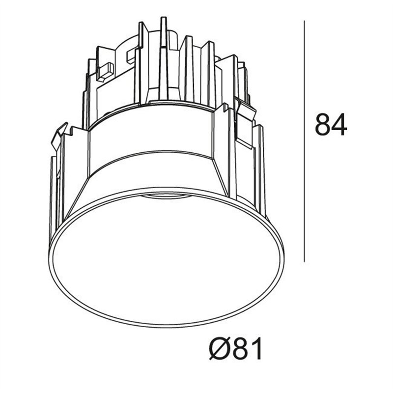 Delta Light DEEP RINGO TRIMLESS LED Einbaustrahler