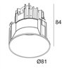 Delta Light DEEP RINGO TRIMLESS LED Spot encastré