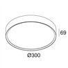 Delta Light MULTINOVA 30 Lampe encastrée / Plafonnier / Lampe suspendue