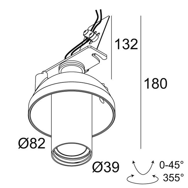 Delta Light SPY 39 TRIMLESS Einbaustrahler