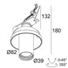 Delta Light SPY 39 TRIMLESS Einbaustrahler