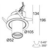 Delta Light SPY 52 ST Einbaustrahler