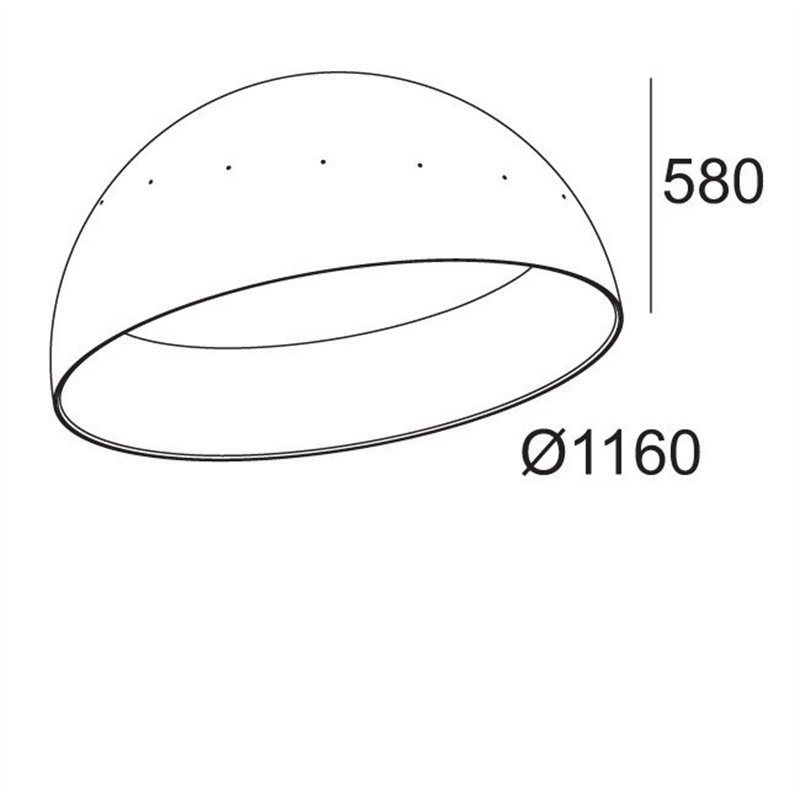 Delta Light SUPERDOME 9528 RECESSED DIM1 Spot encastré
