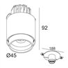 Delta Light PUT LED CENTER Spot encastré