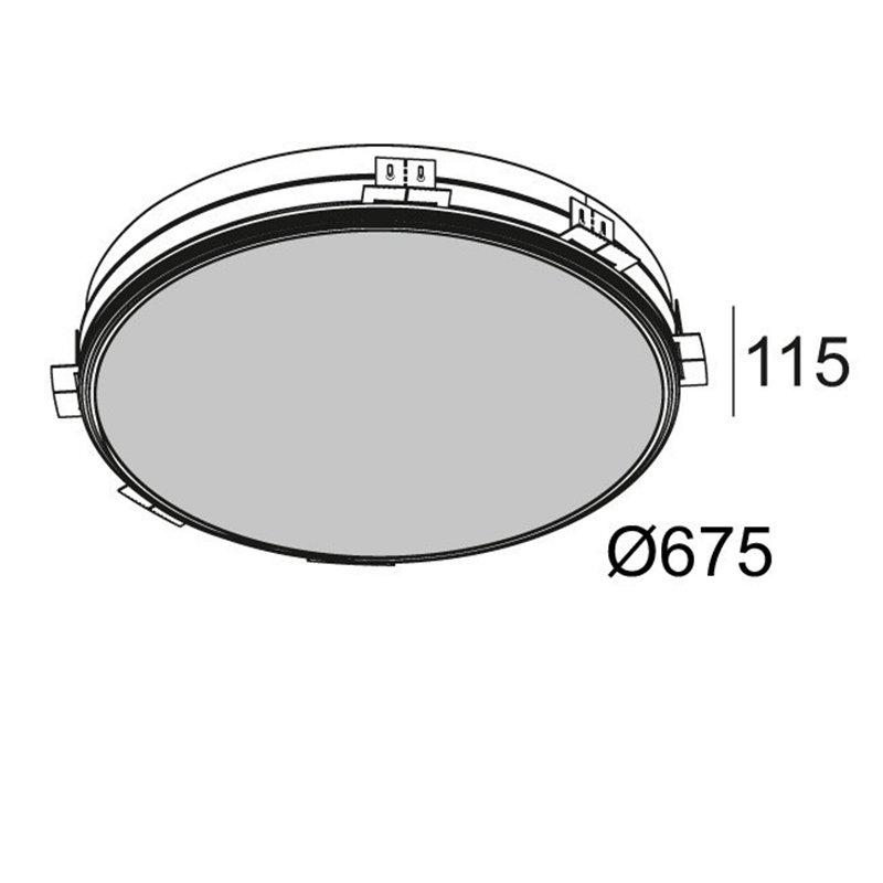 Delta Light SUPERNOVA LINE 65 TRIMLESS Einbaustrahler