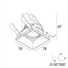 Delta Light ENTERO SQ-S TRIMLESS SOFT Einbaustrahler