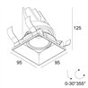 Delta Light ENTERO SQ-M TRIMLESS TW Einbaustrahler